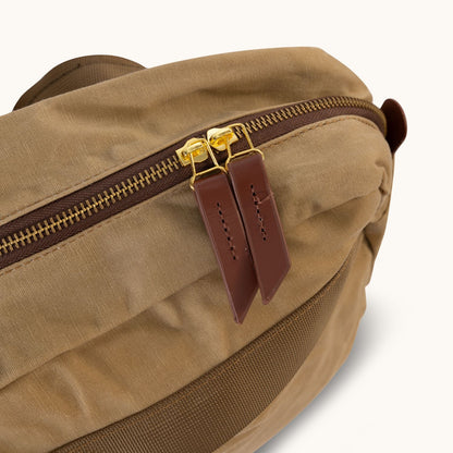 Canyon Crossbody Large - Utility Tan Waxed Canvas