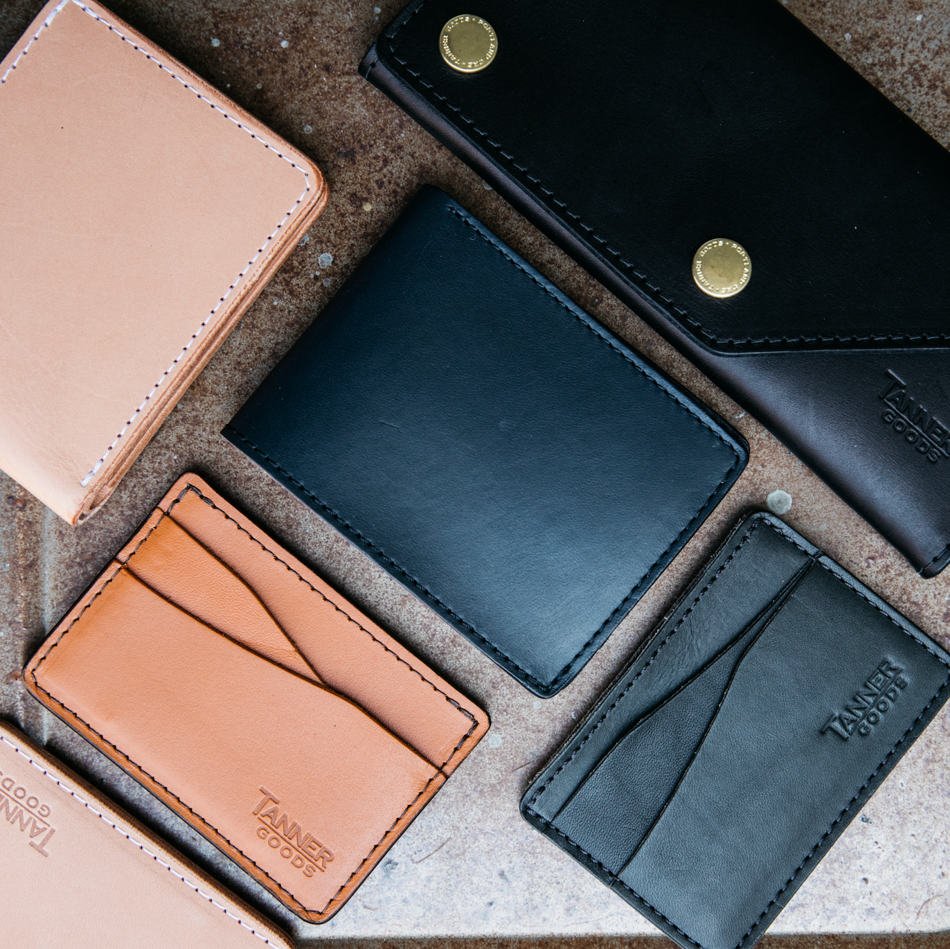 Classic 8 Card Wallet Tan / Personalised