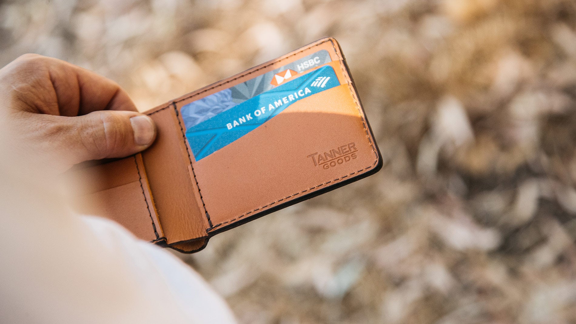 Saddle Tan Utility Bifold | Made in the USA | Tanner Goods