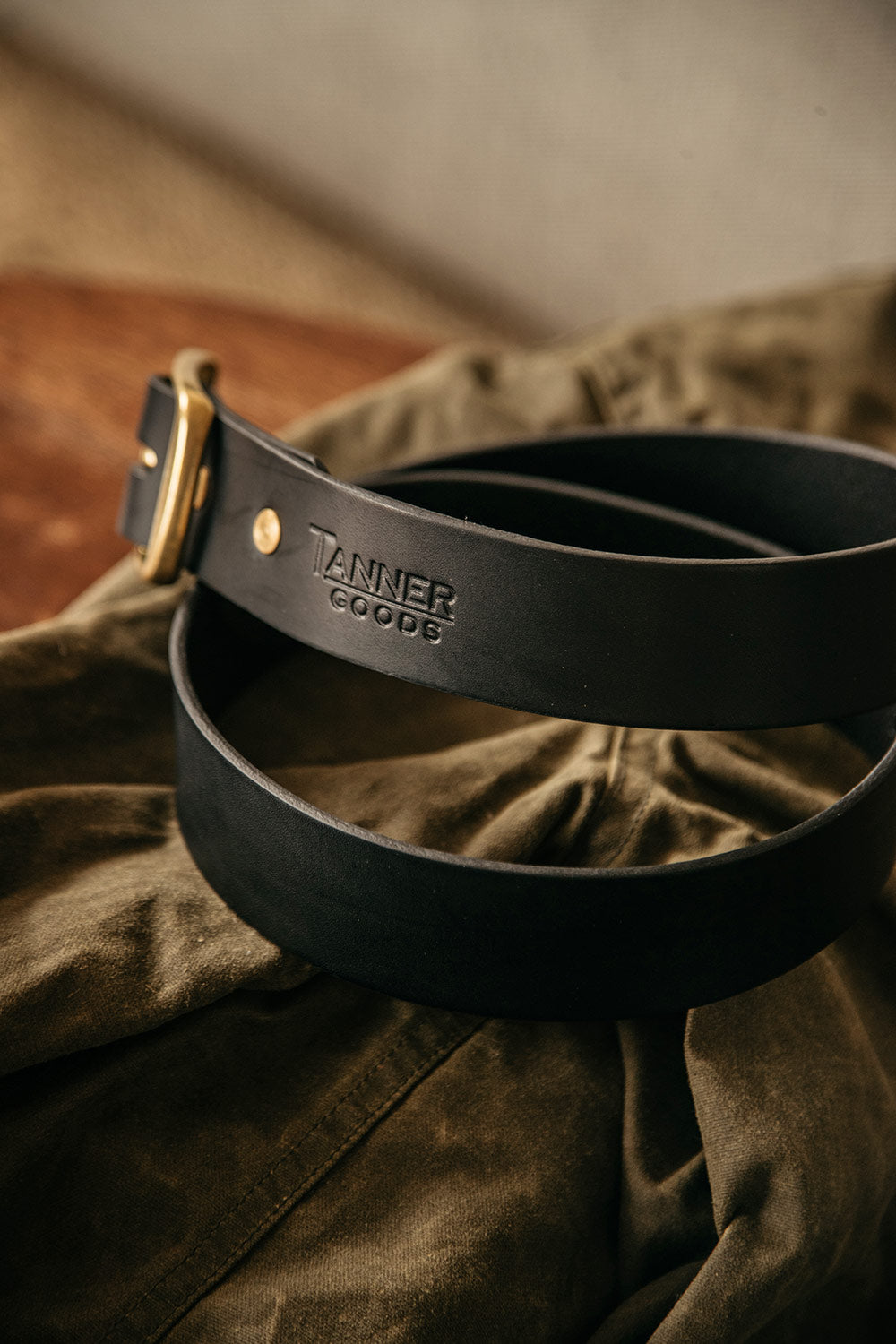 Standard Belt - Black | | in the Goods Tanner USA Made