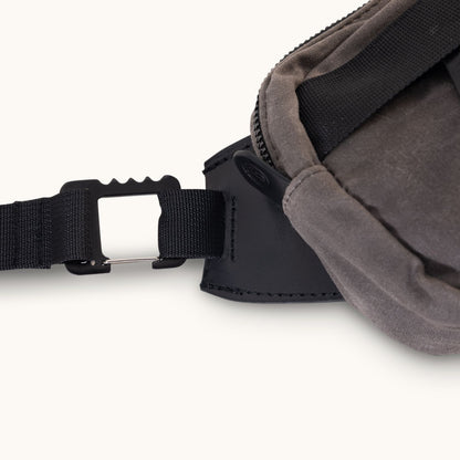 Canyon Crossbody Mini - Slate Grey Waxed Canvas