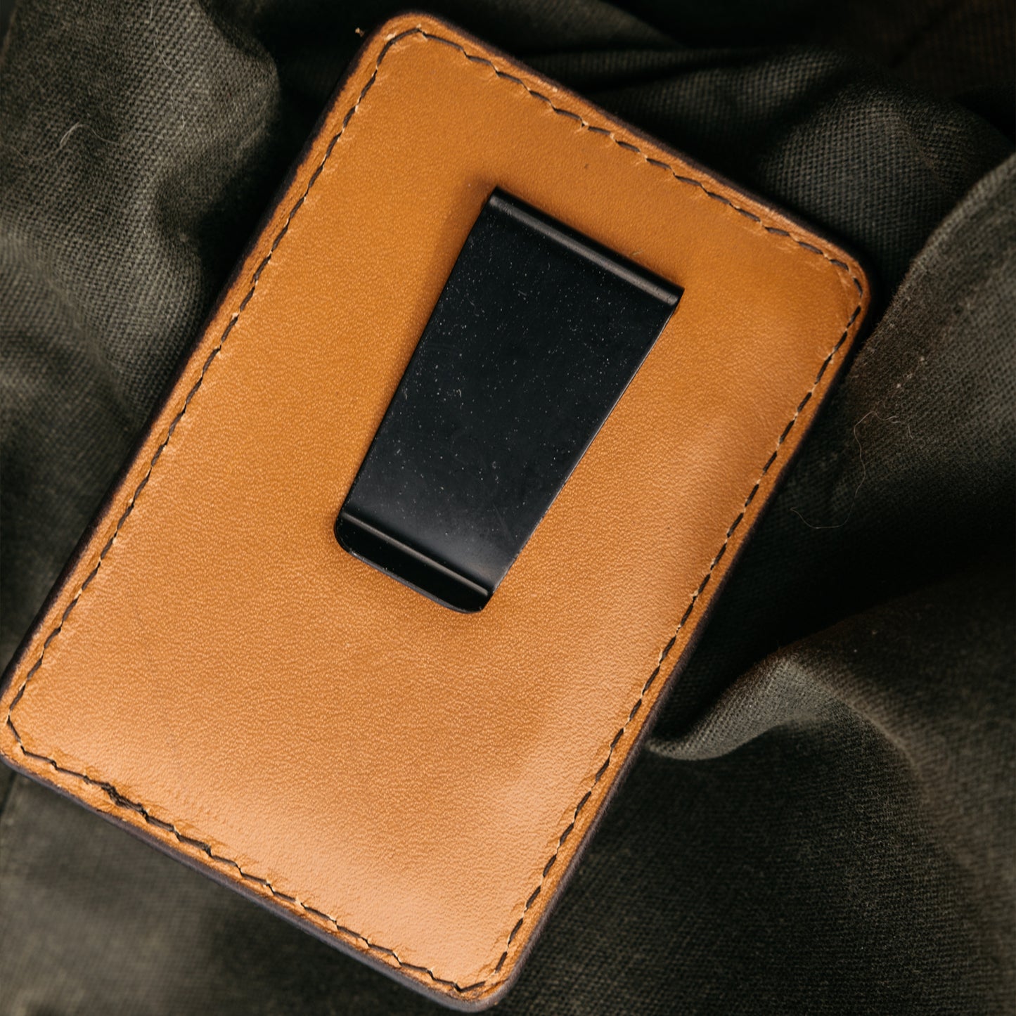 Money Clip Journeyman - Saddle Tan