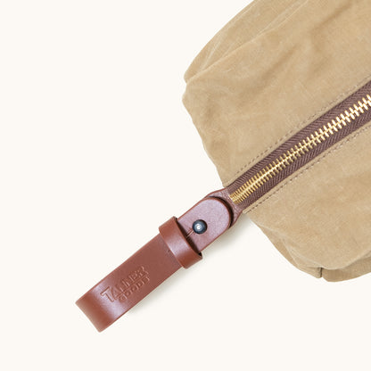 Drifter Dopp Kit - Utility Tan (Waxed Canvas)