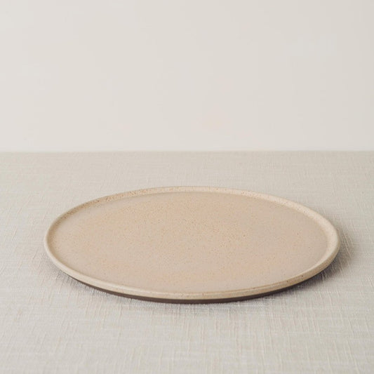 4 sandstone dinner plates