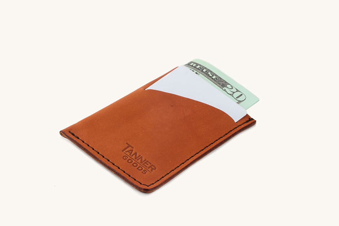 Simple Card Holder - Tan