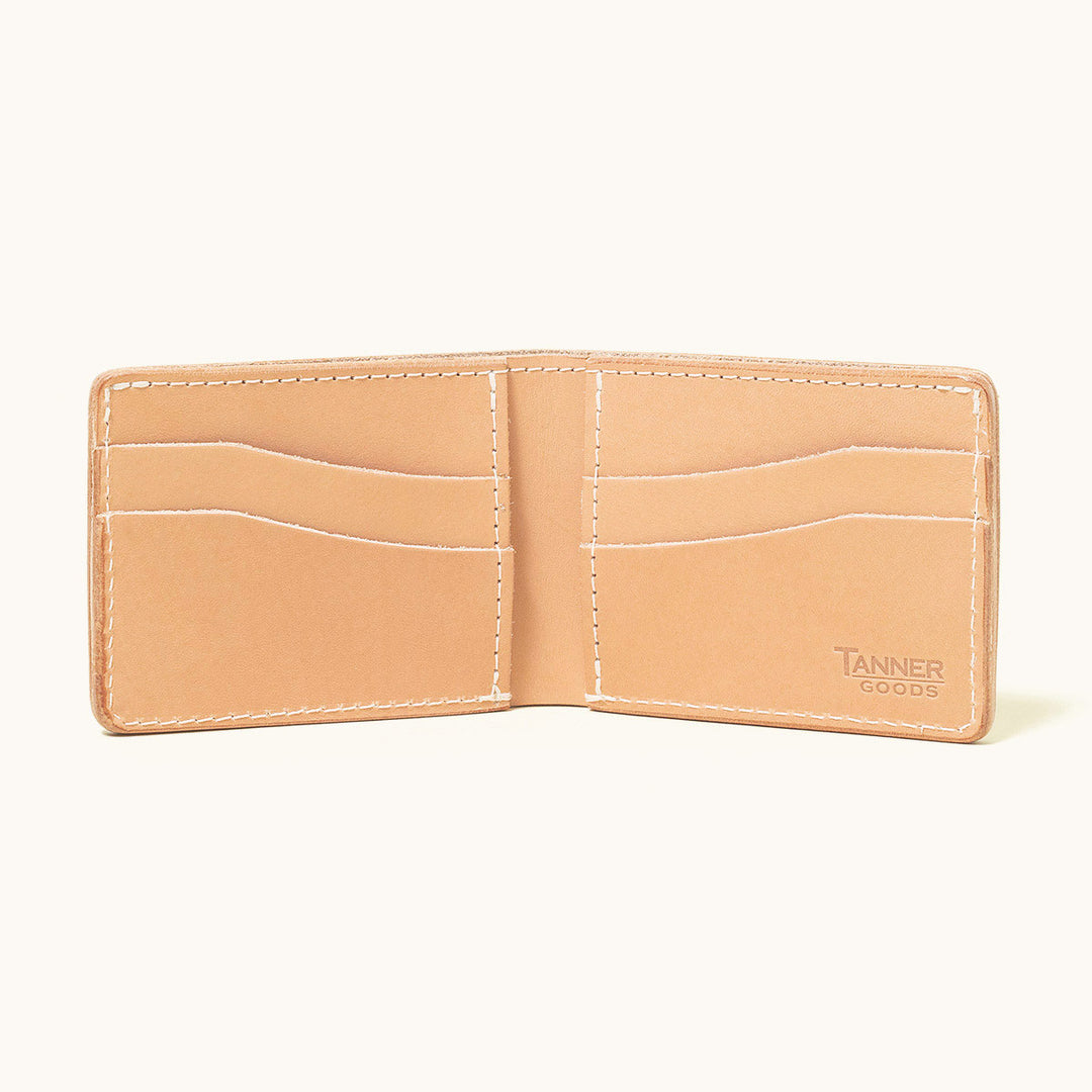 Louisiana State University Bi Fold Leather Wallet