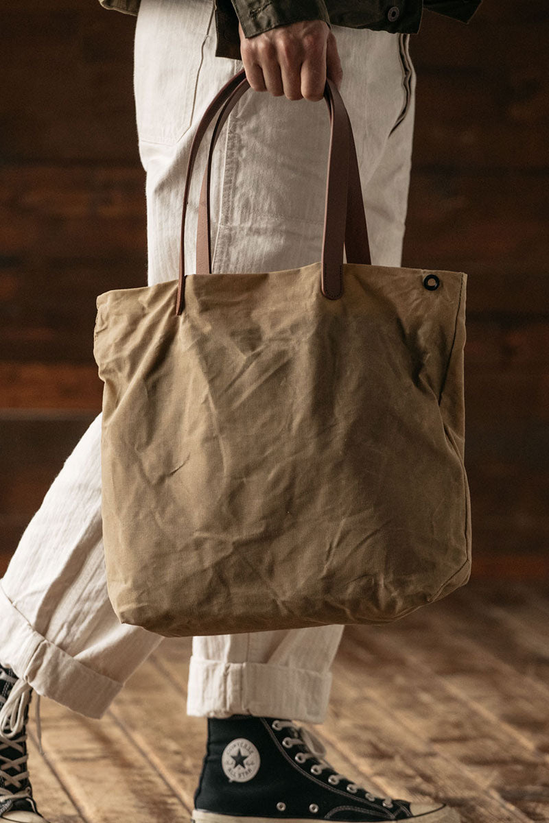 Simple Tote - Utility Tan (Waxed Canvas) – Tanner Goods