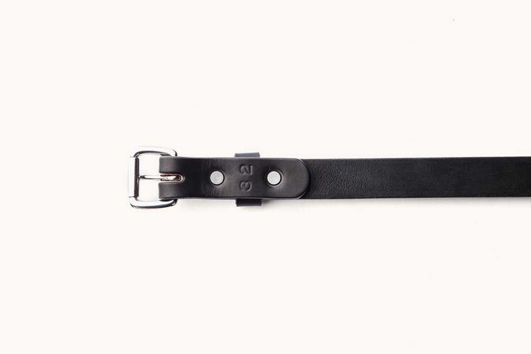Skinny Standard Belt - Black | Tanner Goods